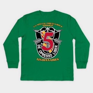 5th Special Forces Group Kids Long Sleeve T-Shirt